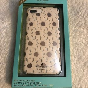 Brand New In Box Kate Spade iPhone 6+/7+/8+ Case